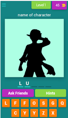 ONE Character Quiz - Screenshot 1