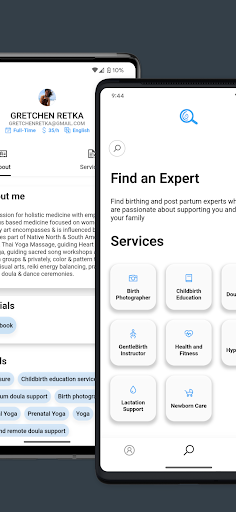 GentleBirth Expert Finder Screen 3