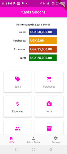 Movit Salons Screen 2