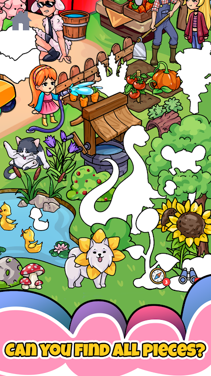 Sticker book & coloring puzzle - 1.1.0 - (Android)