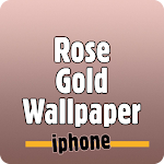 Cover Image of Download rose gold wallpaper iphone 1 APK