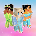 Cover Image of Download Princesses Skins for Minecraft 1.0 APK