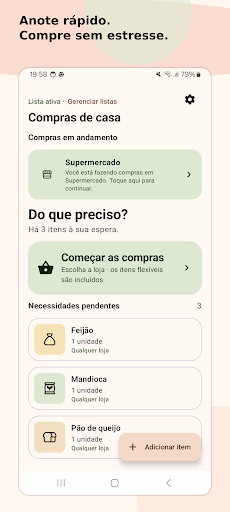 PickQueue – Lista de compras screenshot 1
