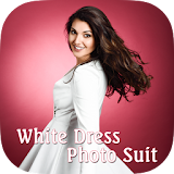 White Dress Photo Suit icon