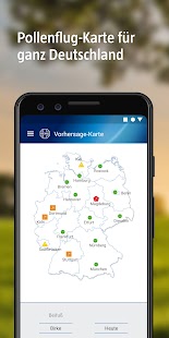Pollenflug-Vorhersage Screenshot