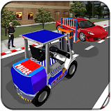 Traffic Police Car Lifter Simulator 3D 2018 icon