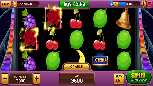 Android application Loteria Slots Casino Machine screenshort