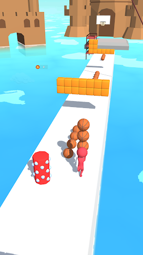 Android application Dunk Dash 3D screenshort