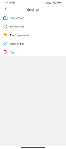 Android application RideSmart screenshort