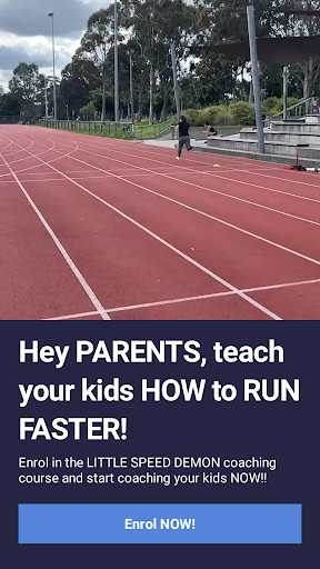 Android application SPEED DEMON COACHING screenshort