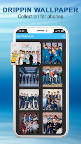 Captura de Pantalla 22 DRIPPIN Lyrics Video Wallpaper android