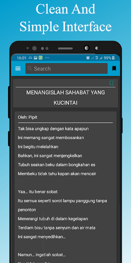 Puisi Untuk Sahabat Screen 2