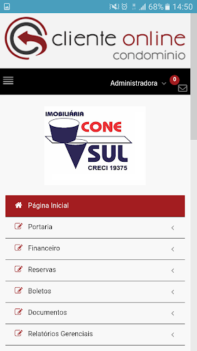 Android application Conesul Digital screenshort