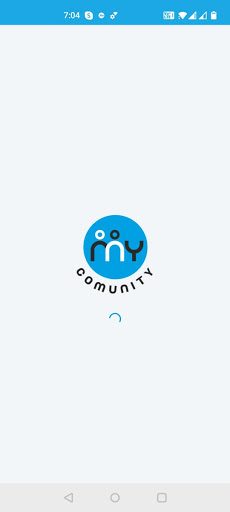 Android application MyComunity screenshort