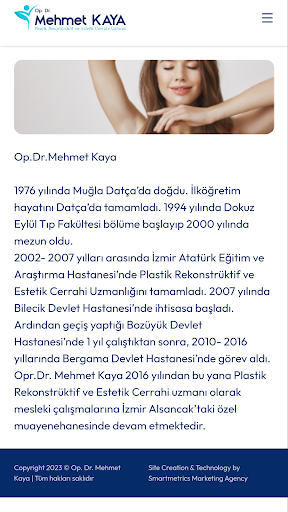 Op. Dr. Mehmet Kaya Screen 3