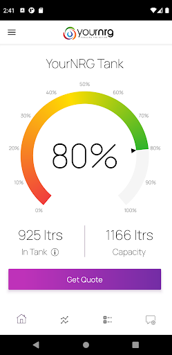 Android application Smart NRG Monitor screenshort