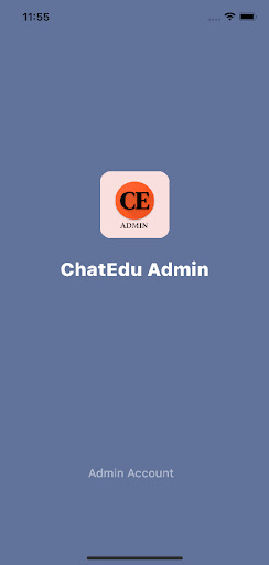 Android application ChatEdu Admin screenshort