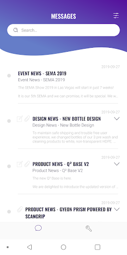 GYEON MESSAGE Screenshot 3 - AppWisp.com