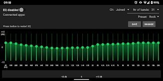 SpotEQ31 - 31 Band Equalizer screenshot 1