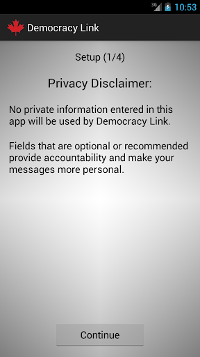 Democracy Link Screen 2