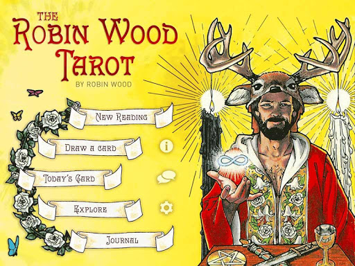 Screenshot of Robin Wood Tarot