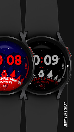 Christmas Watch Face 001 Screen 3
