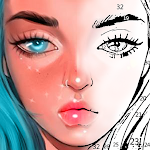 Cover Image of Скачать Painting Book-Coloring by number,relax games 1.101 APK