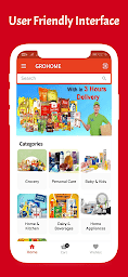Grohome - Online Grocery Shopping App
