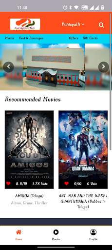 SangeethaCinema -Movie Tickets Screen 3