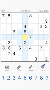Sudoku-Classic Brain Puzzle