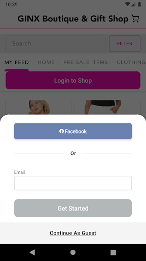 GINX Boutique  Gift Shop