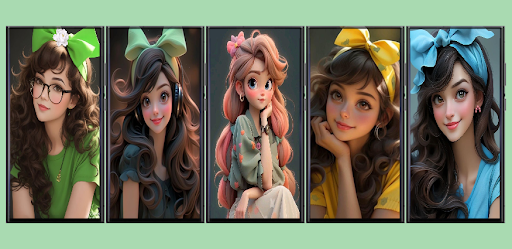 Cute Girly Wallpapers Live Screen 3