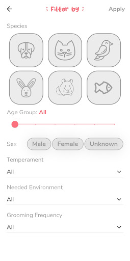 Pawster Project Screen 3