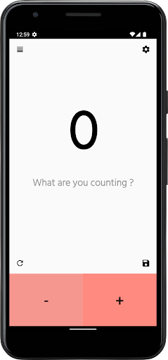 Android application Digital Tasbeeh Counter screenshort