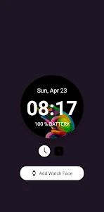 Abstract Watch Face App