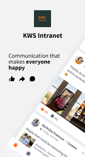 KWS Intranet ekran görüntüsü