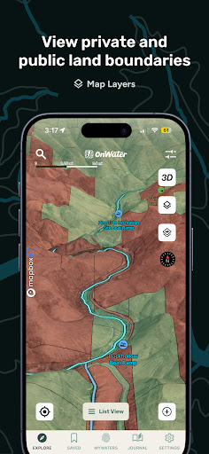 Screenshot of onWater Fish - Fishing Spots