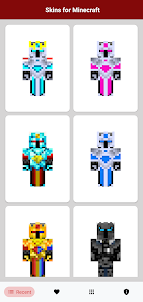Frost Diamond Skins for MCPE