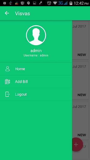 Visvas Business Management Screen 3