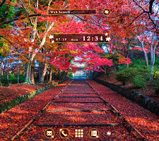 screenshot of Autumn Bishamondo Theme