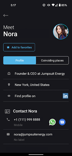 apreet β – Travel & Network Screen 3