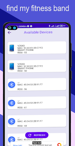 Bluetooth Lost Device Finder Screen 2