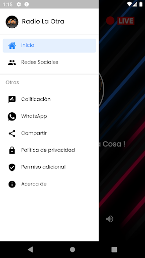 Radio La Otra FM Screen 3