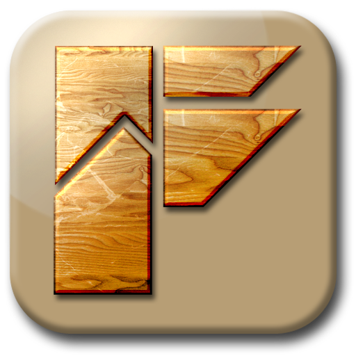 Tangram - the F puzzle