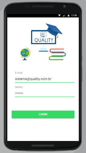 Android application Sistema Quality screenshort