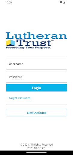 Android application Lutheran Trust Online screenshort