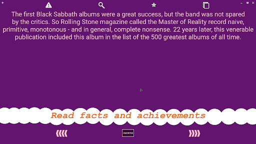 Achievements and facts