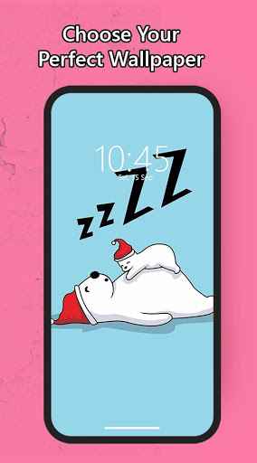 ❄️Cute Baby Ice Bear Wallpaper Offline