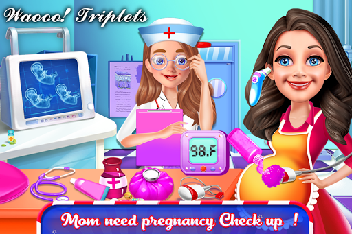 Android application Pregnant Mom Give Birth Baby screenshort