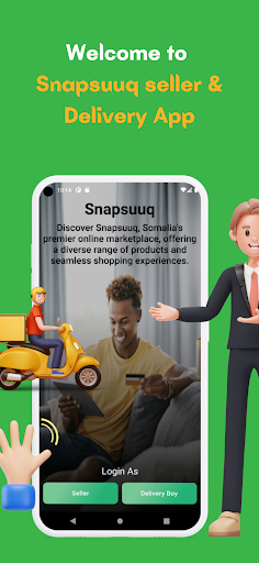 Android application Snapsuuq Seller & Delivery Boy screenshort